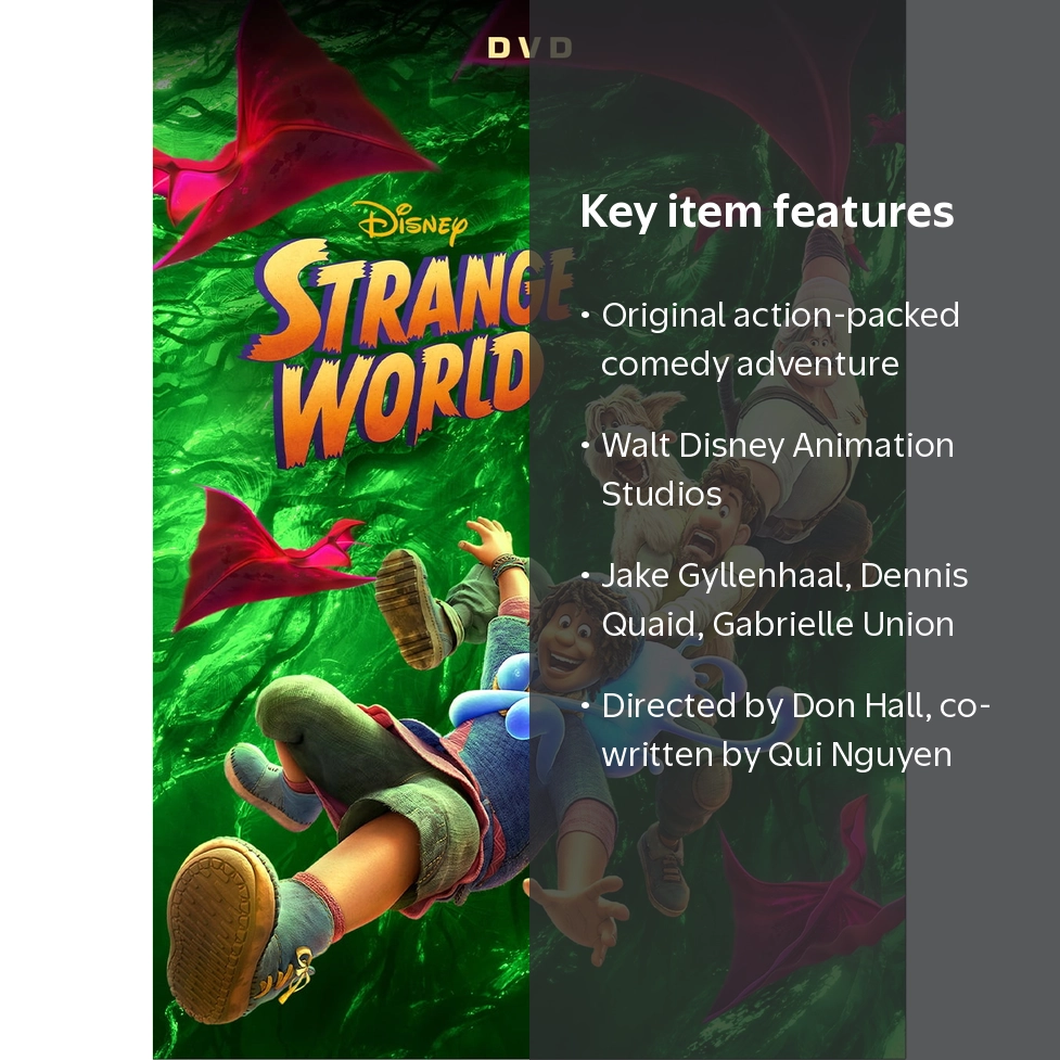 Disney, Strange World DVD WS, Standard Edition, Action Comedy