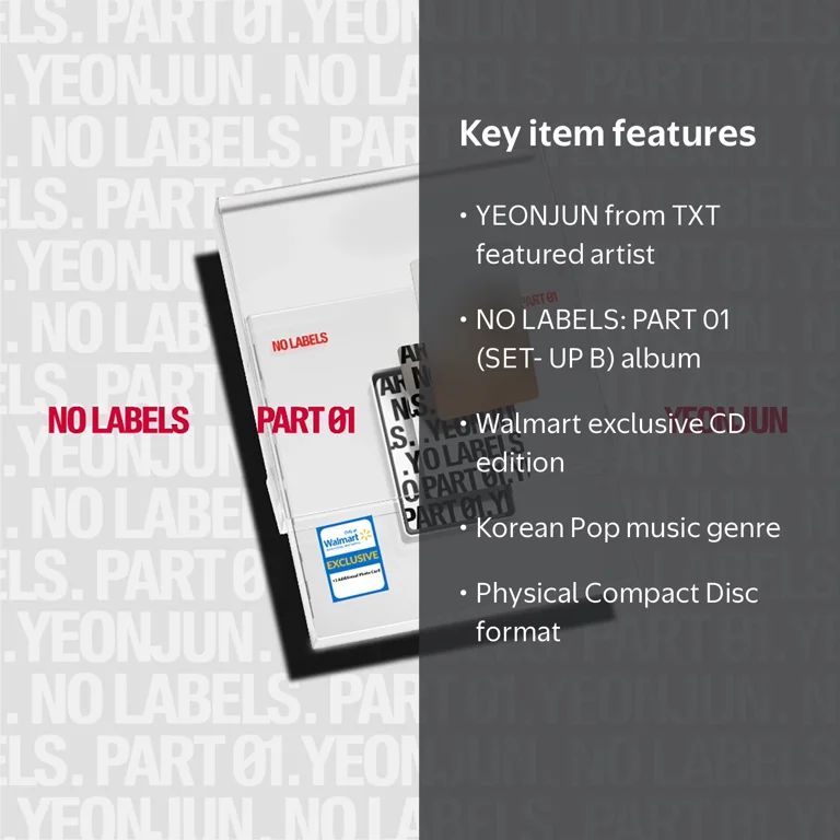 YEONJUN (TXT) - NO LABELS: PART 01 (SET-UP B) - Walmart Exclusive