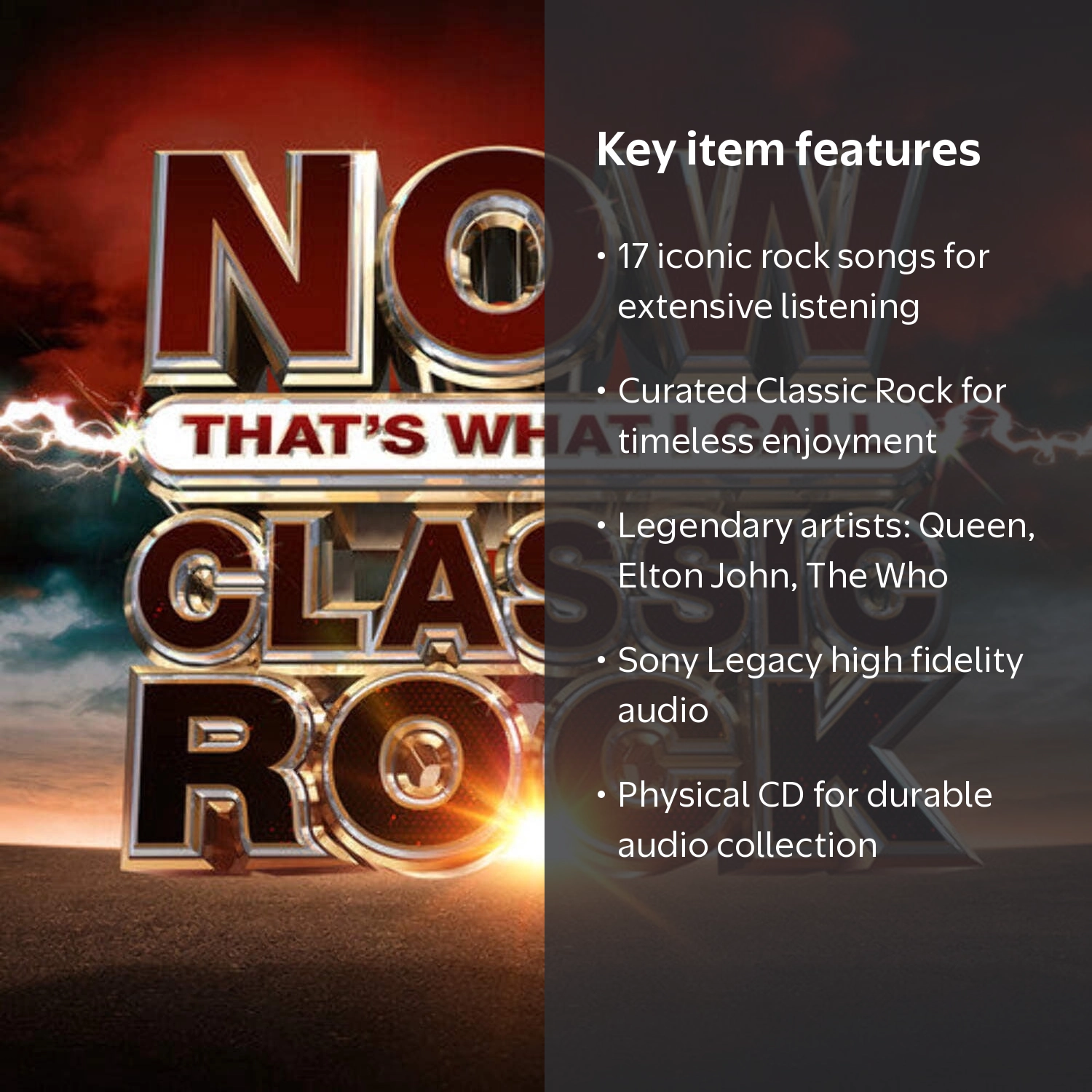 Various Artists - NOW That's What I Call Classic Rock: Super Hits
