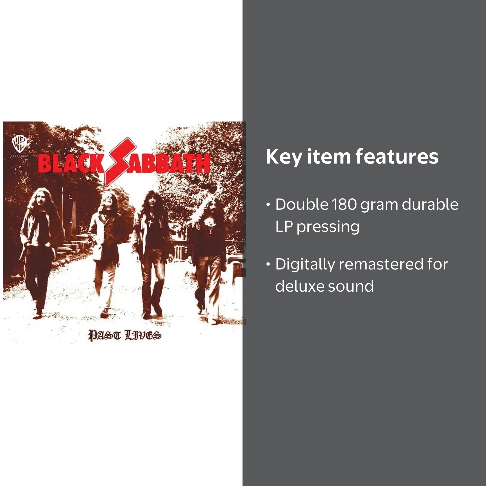 米LP Black Sabbath Past Lives (2LP)(180g) R1552925 Rhino /00560 Black Sabbath - Past Lives - Music & Performance - Vinyl - Walmart.com