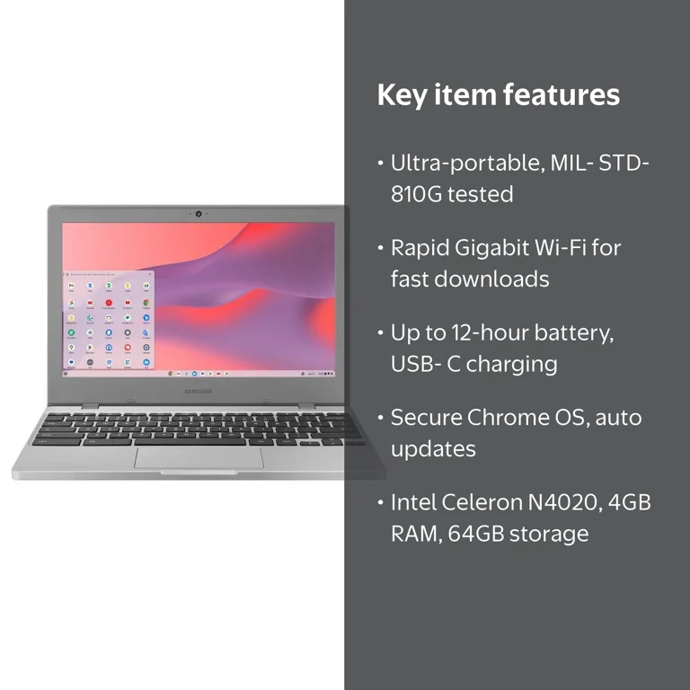Samsung, Chromebook 4, 11.6