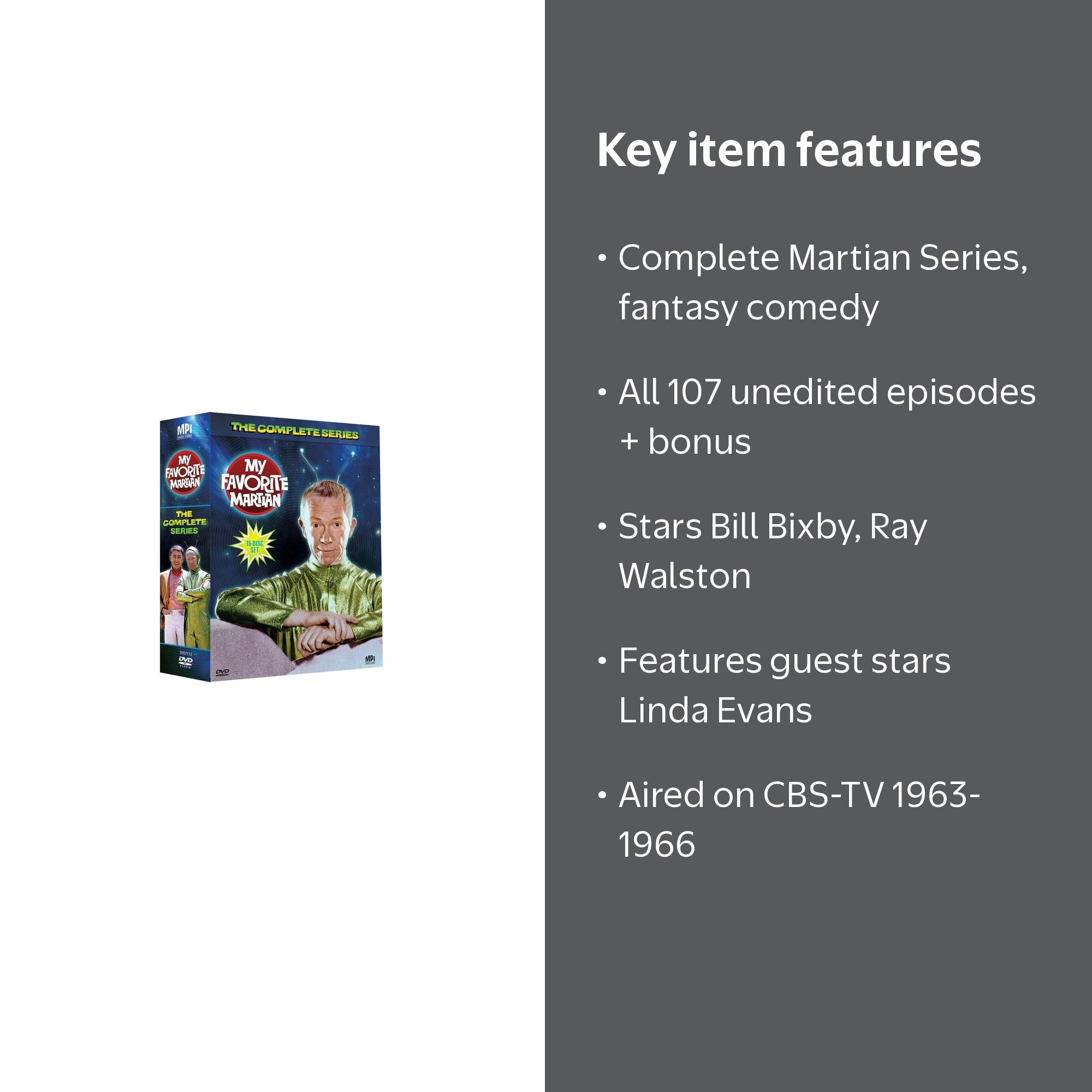 My Favorite Martian: The Complete Series (DVD), Mpi Home Video