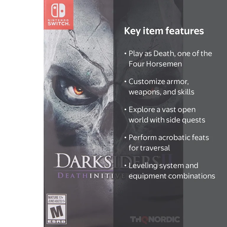 Darksiders 2 Deathinitive Edition for Nintendo Switch by THQ