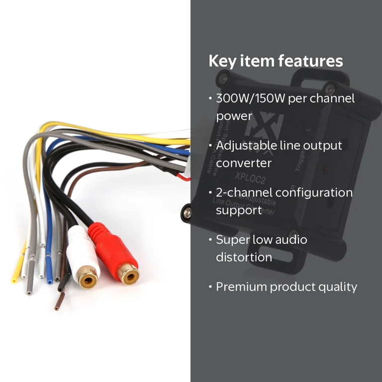 NVX XPLOC2 300-Watt Premium, Super Low Distortion 2-Channel