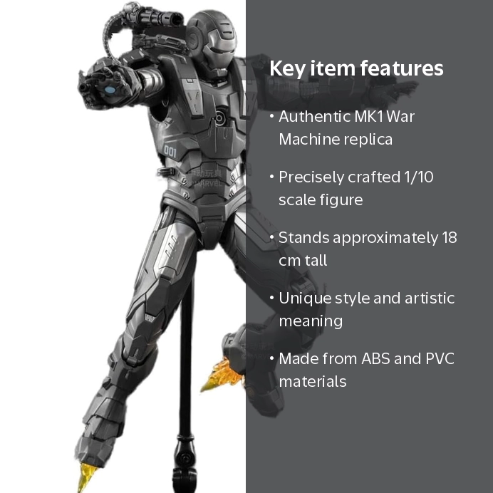 Zhongdong Toys ZD 1/10 Scale MK1 War Machine 7 inch Action Figure