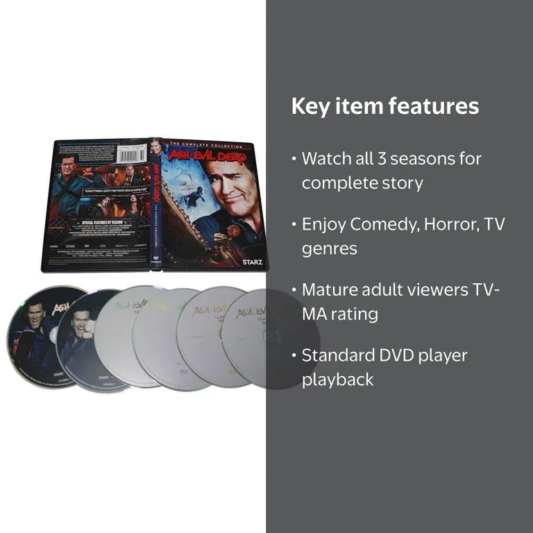 Ash Vs. Evil Dead Complete Series Box Set: Season 1-3 (DVD