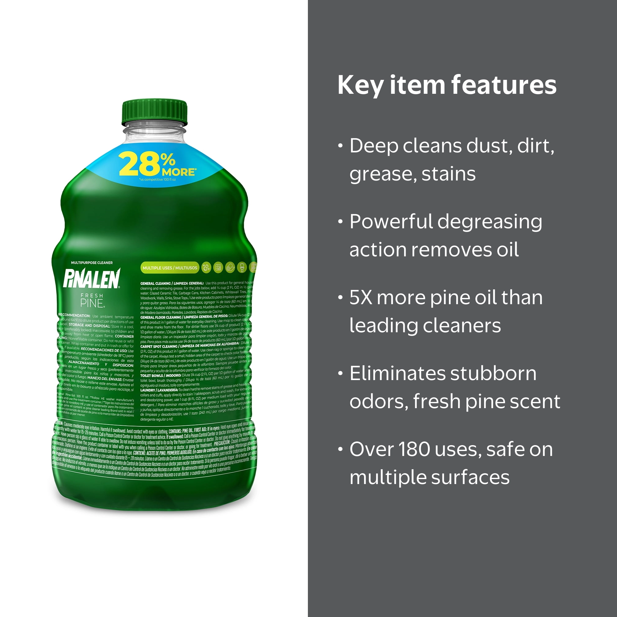 PINALEN® Original 128 fl. oz. Multipurpose Cleaner for House and