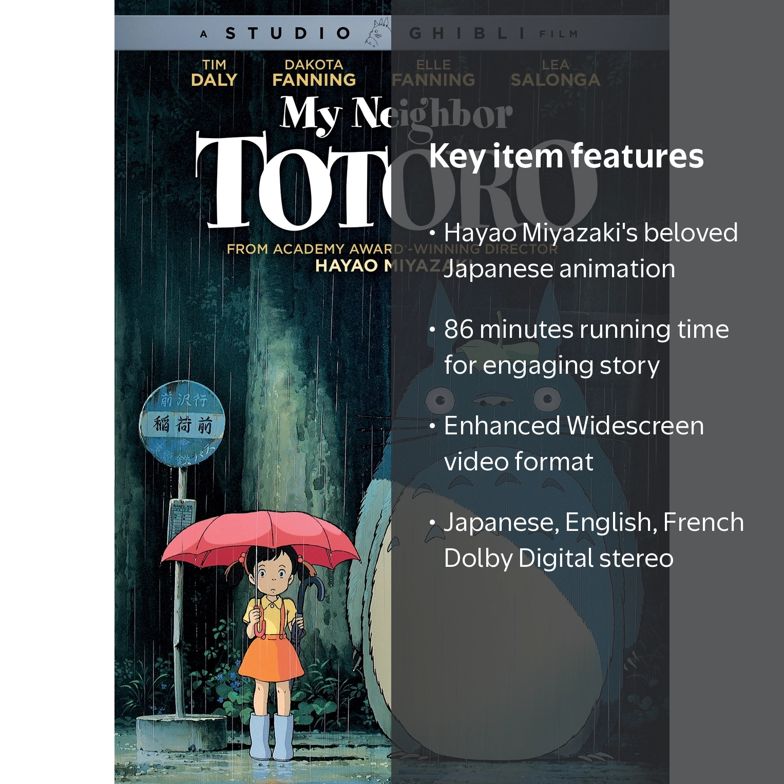 SDS, My Neighbor Totoro [DVD], Kids & Family Movie - Walmart.com