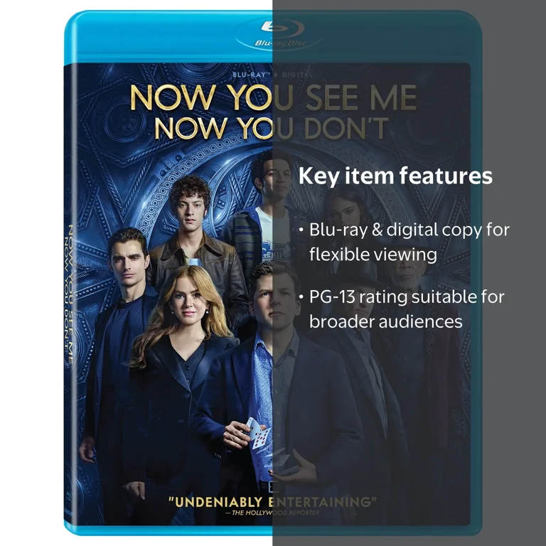Now You See Me Now You Don't (Blu-ray + Digital Copy) Lionsgate
