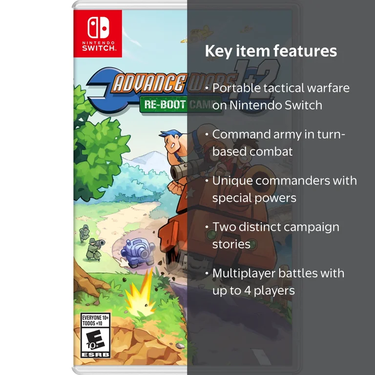 Nintendo, Advance Wars 1+2: Re-Boot Camp, Strategy, Turn-Based