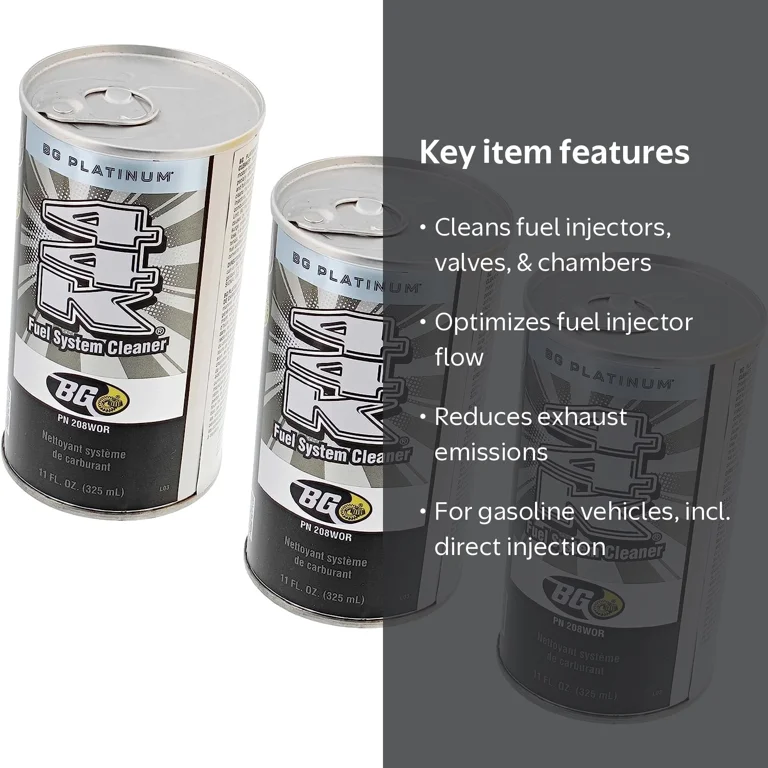 BG-44K-3 PACK, Fuel System Cleaner Additive, 11oz, Restores Fuel
