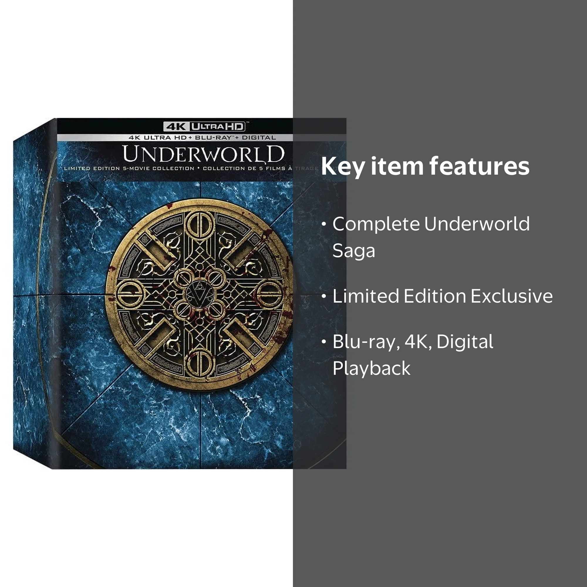 Underworld: 5-Movie Limited Edition Collection [4K UHD + Blu-ray +