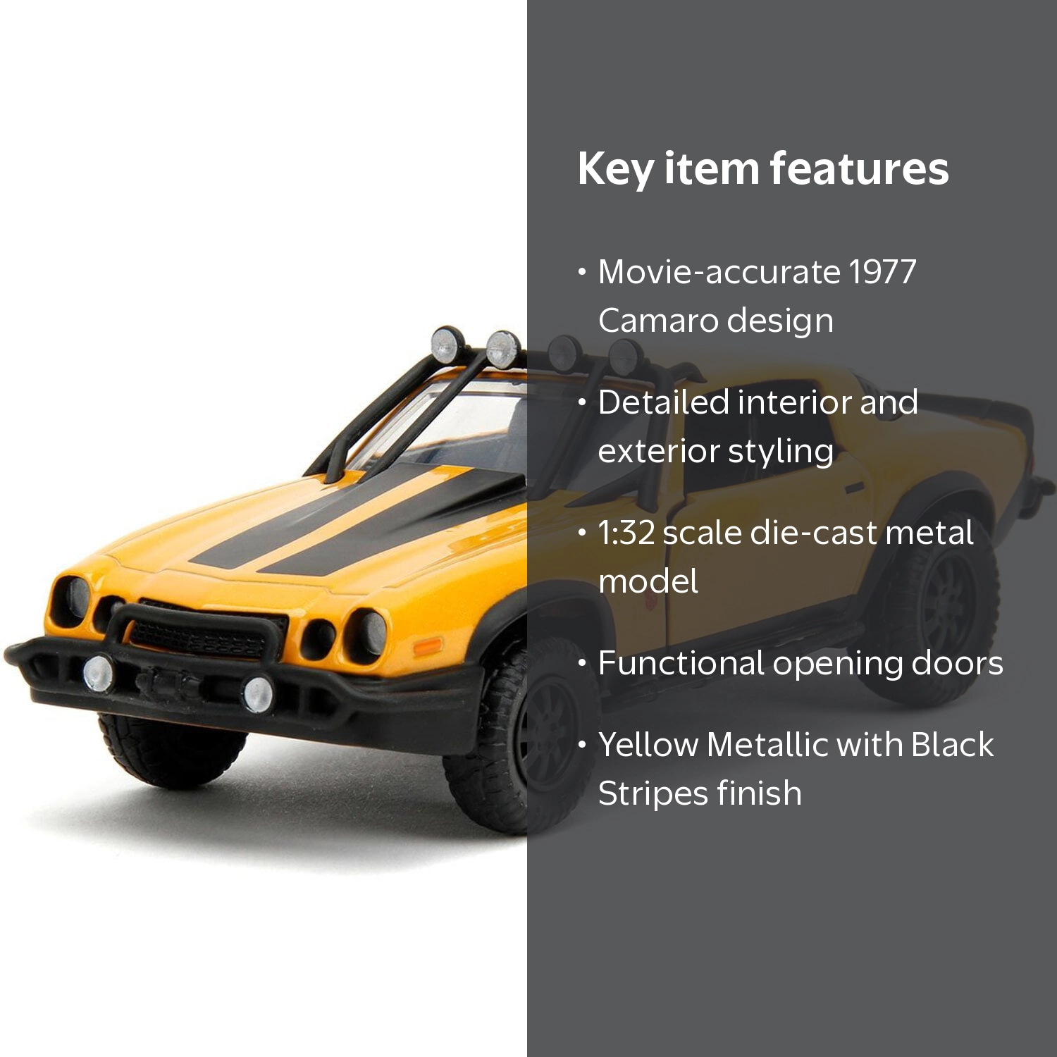 HWR Transformers RotB Bumblebee 1:32 Vehicle - Walmart.com