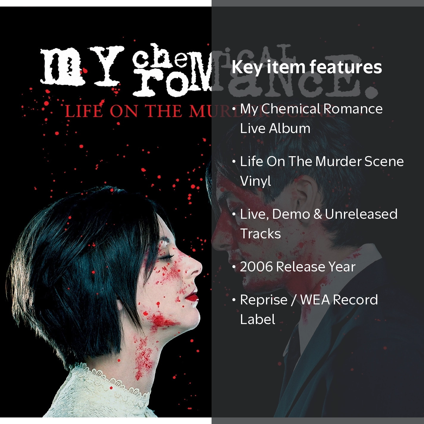 My Chemical Romance - Life On The Murder Scene - Music