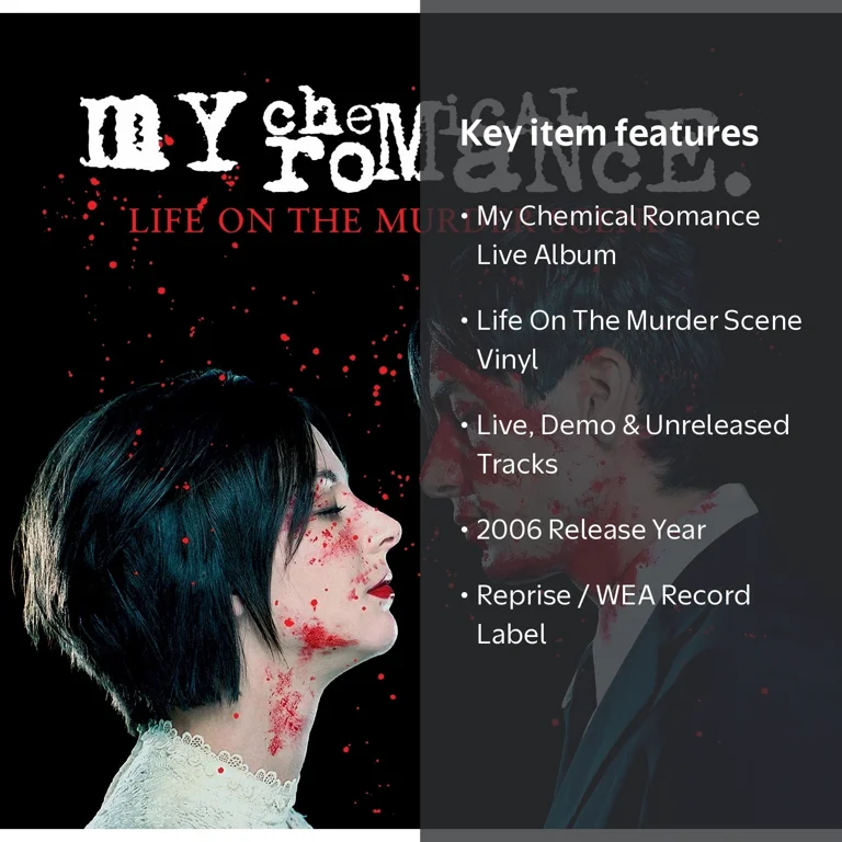 MY CHEMICAL ROMANCE LIFE ON マイ・ケミカル・ロマンス My Chemical Romance - Life On The Murder Scene - Music