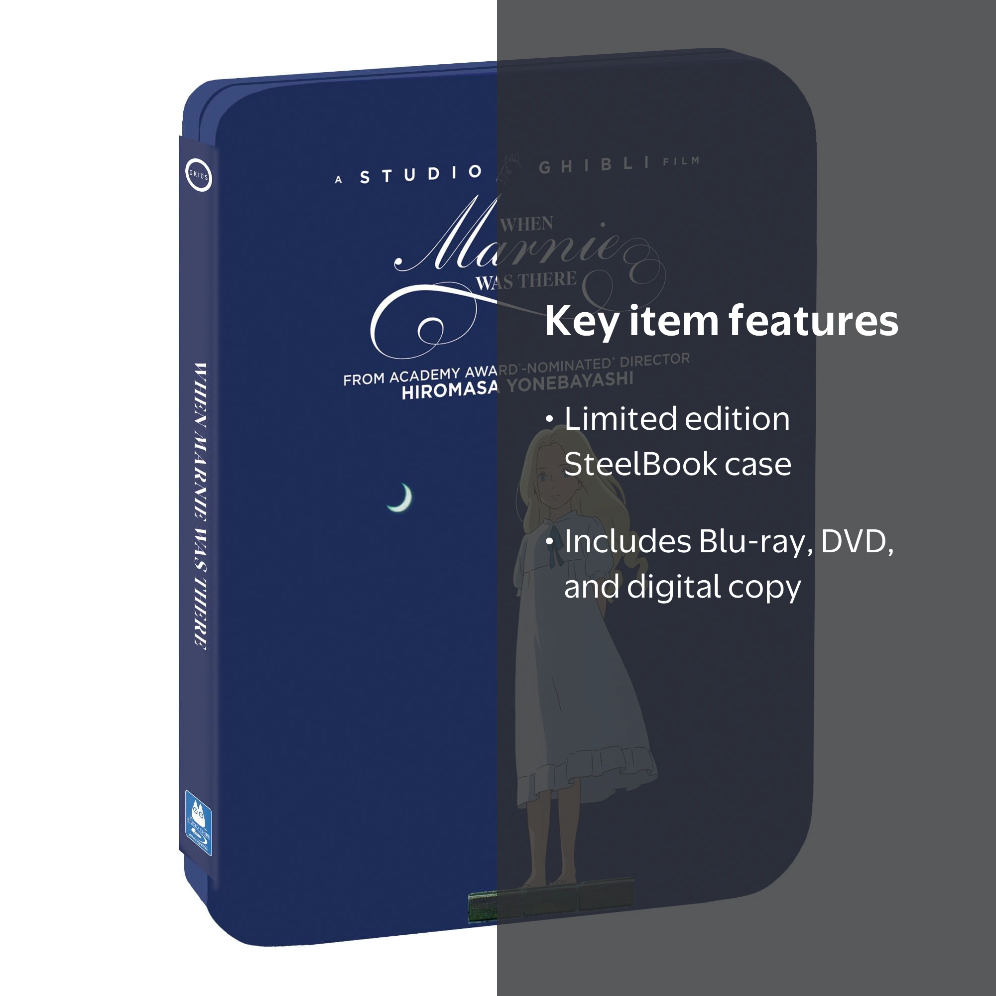 When Marnie Was There (Limited Edition SteelBook) (Blu-ray + DVD +