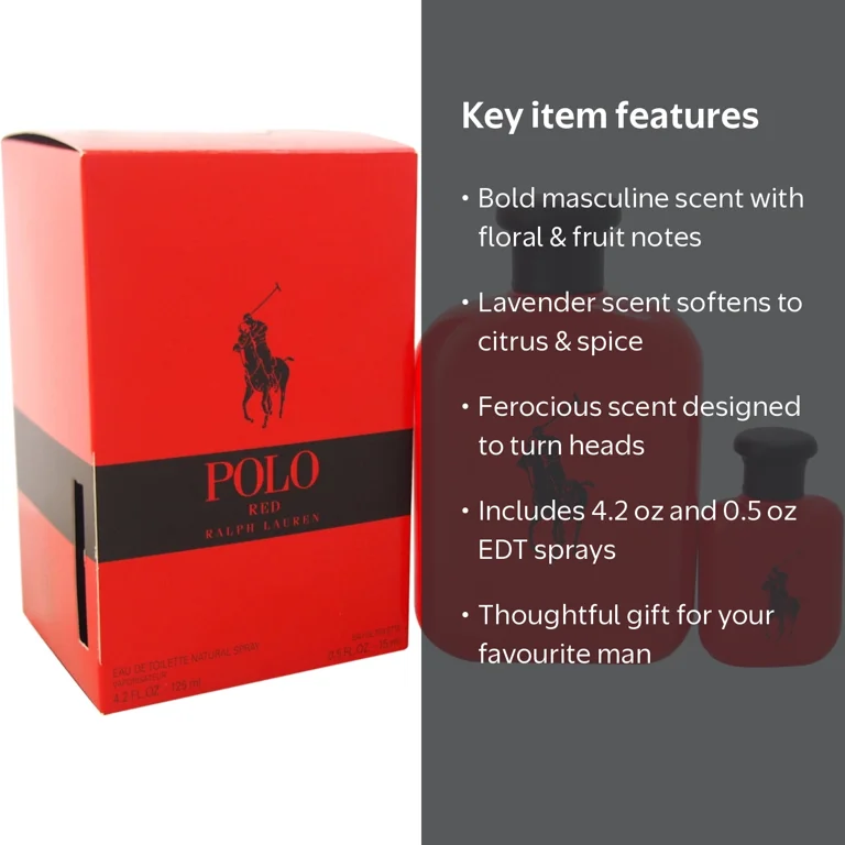 ラルフローレン ローレン 2本セット 118ml 59ml Ralph Lauren Polo Red