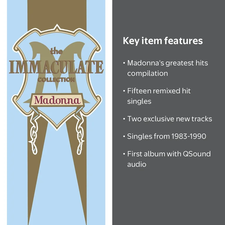 Warner Records, Madonna - Immaculate Collection, Vinyl, 2LP