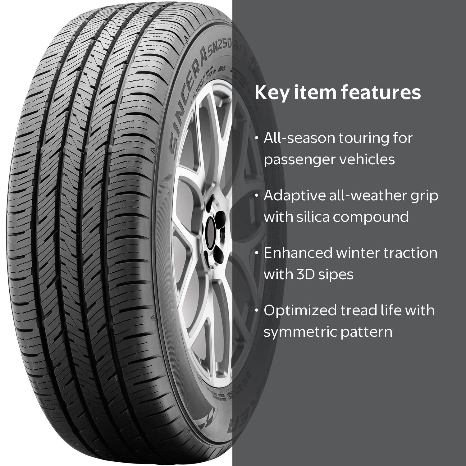 Falken, Passenger Tire, All-Season, 215/60R16, 95V - Walmart.com
