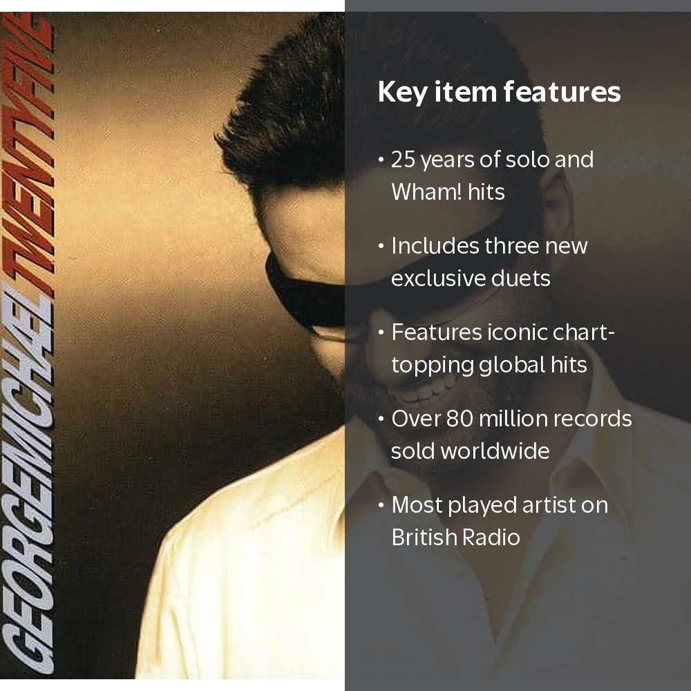 George Michael - Twenty Five - Music & Performance - CD - Walmart.com