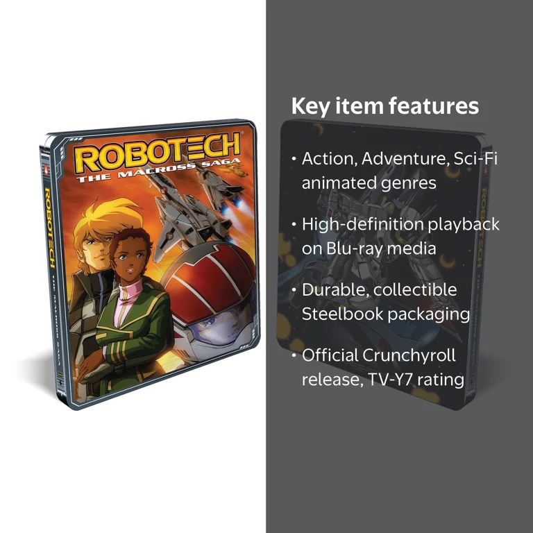 RoboTech : The Macross Saga (Steelbook) (Blu-ray) Crunchyroll