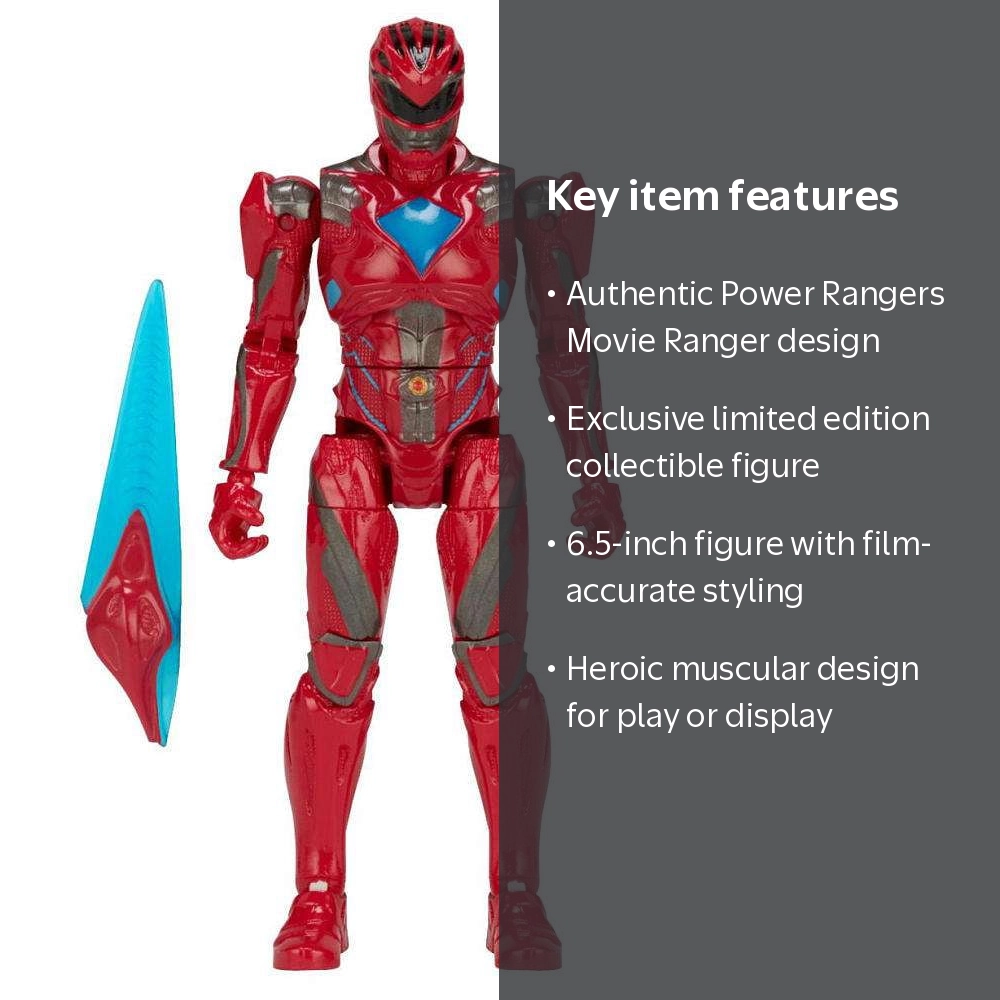 Power Rangers Limited Edition Collectible Action Figure, 6.5