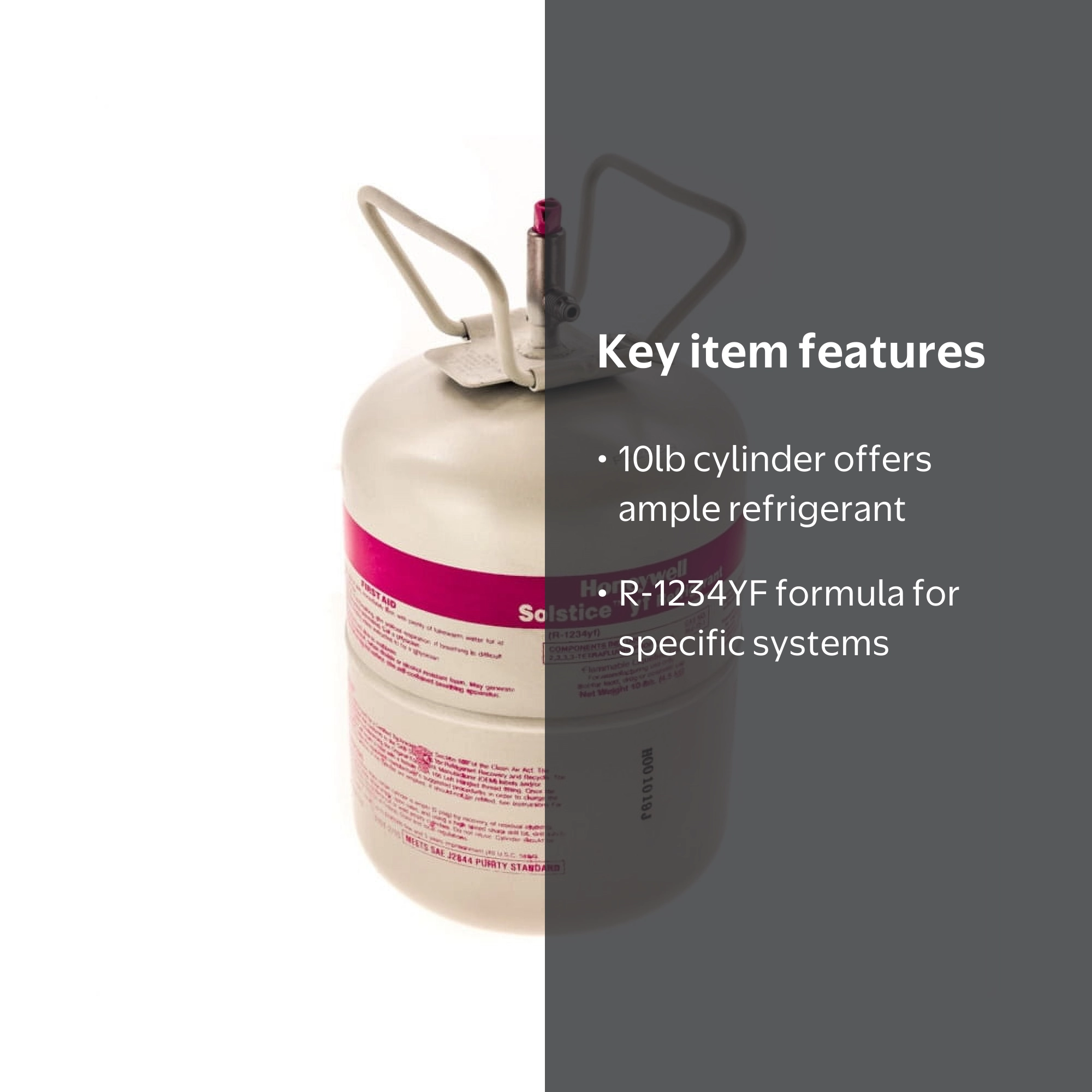 Honeywell R-1234YF Refrigerant 10lb Cylinder - Walmart.com