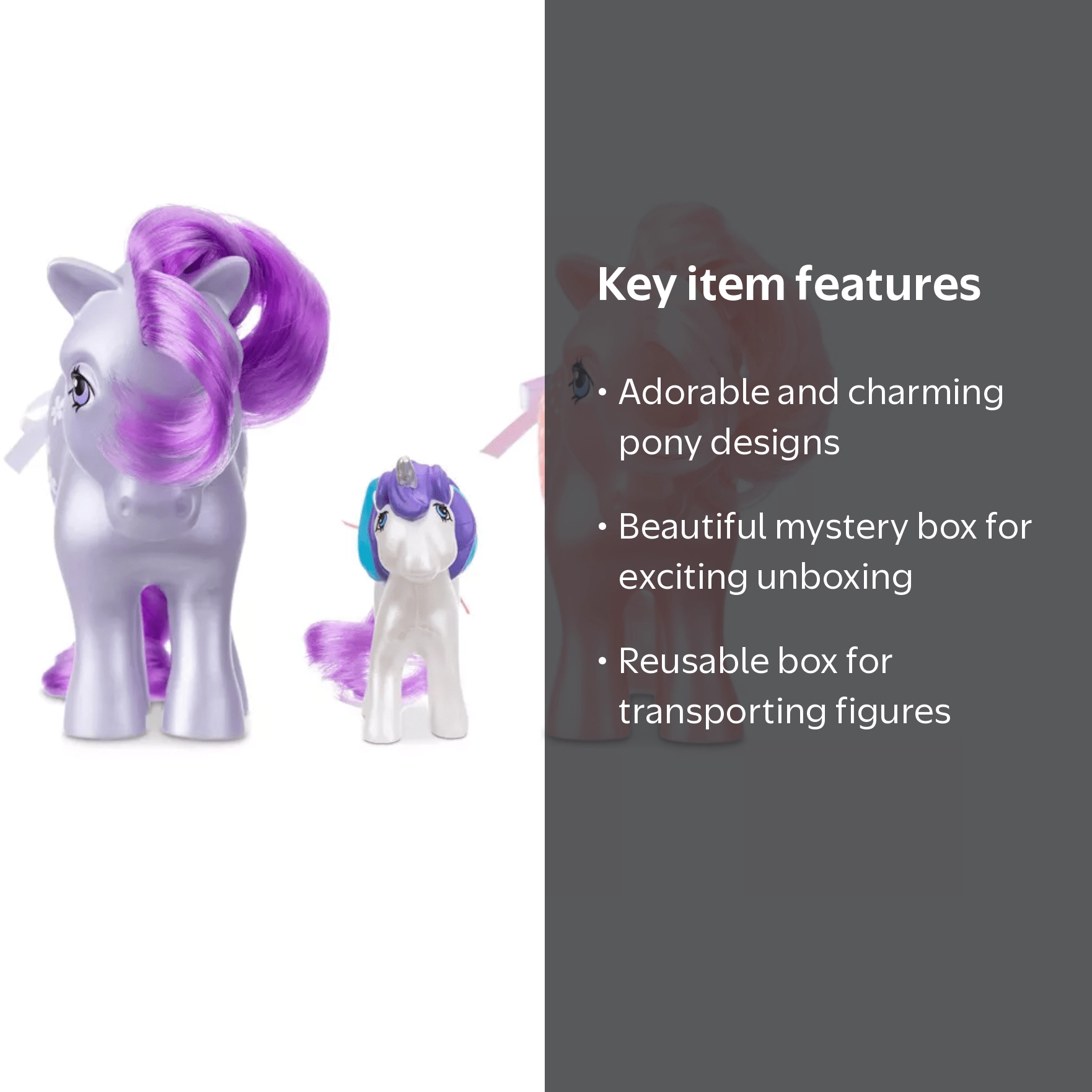 My Little Pony Original Collection Cotton Candy, Glory & Blossom