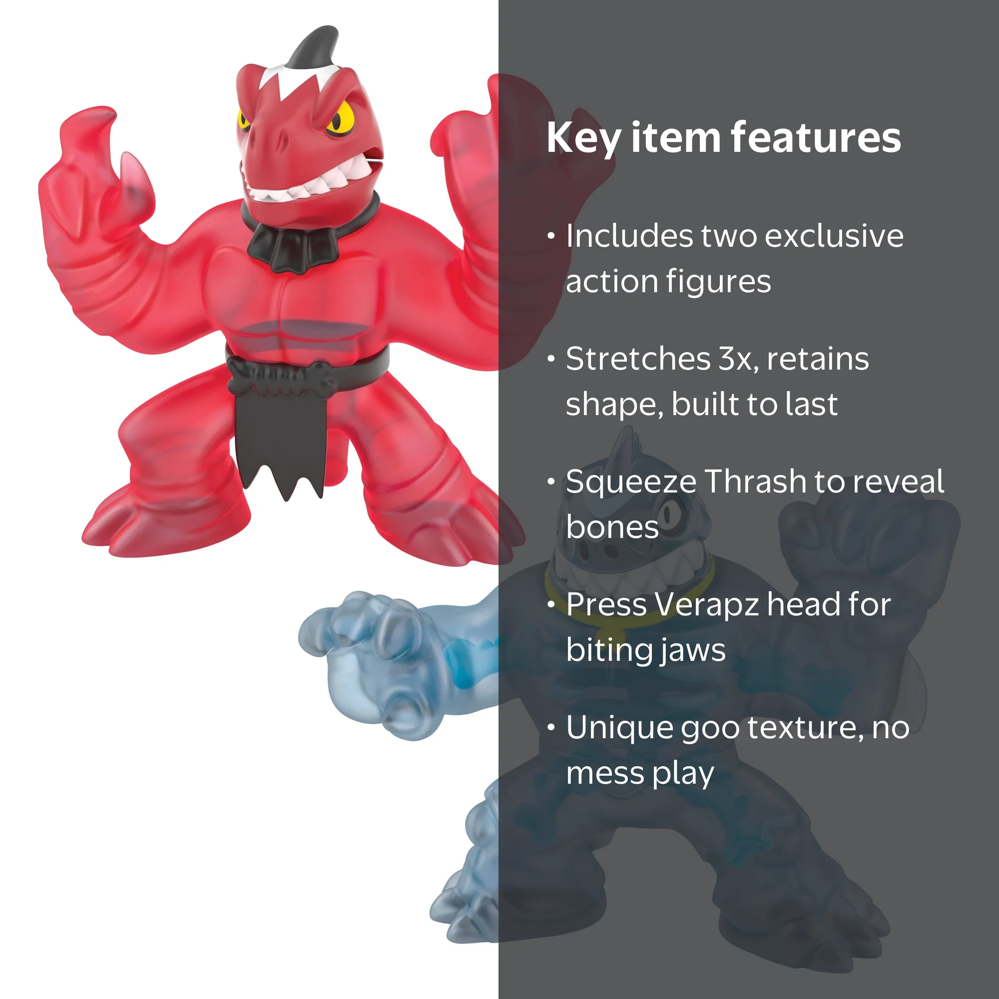 Heroes of Goo Jit Zu Dino X-Ray Fossil Faceoff Versus Pack