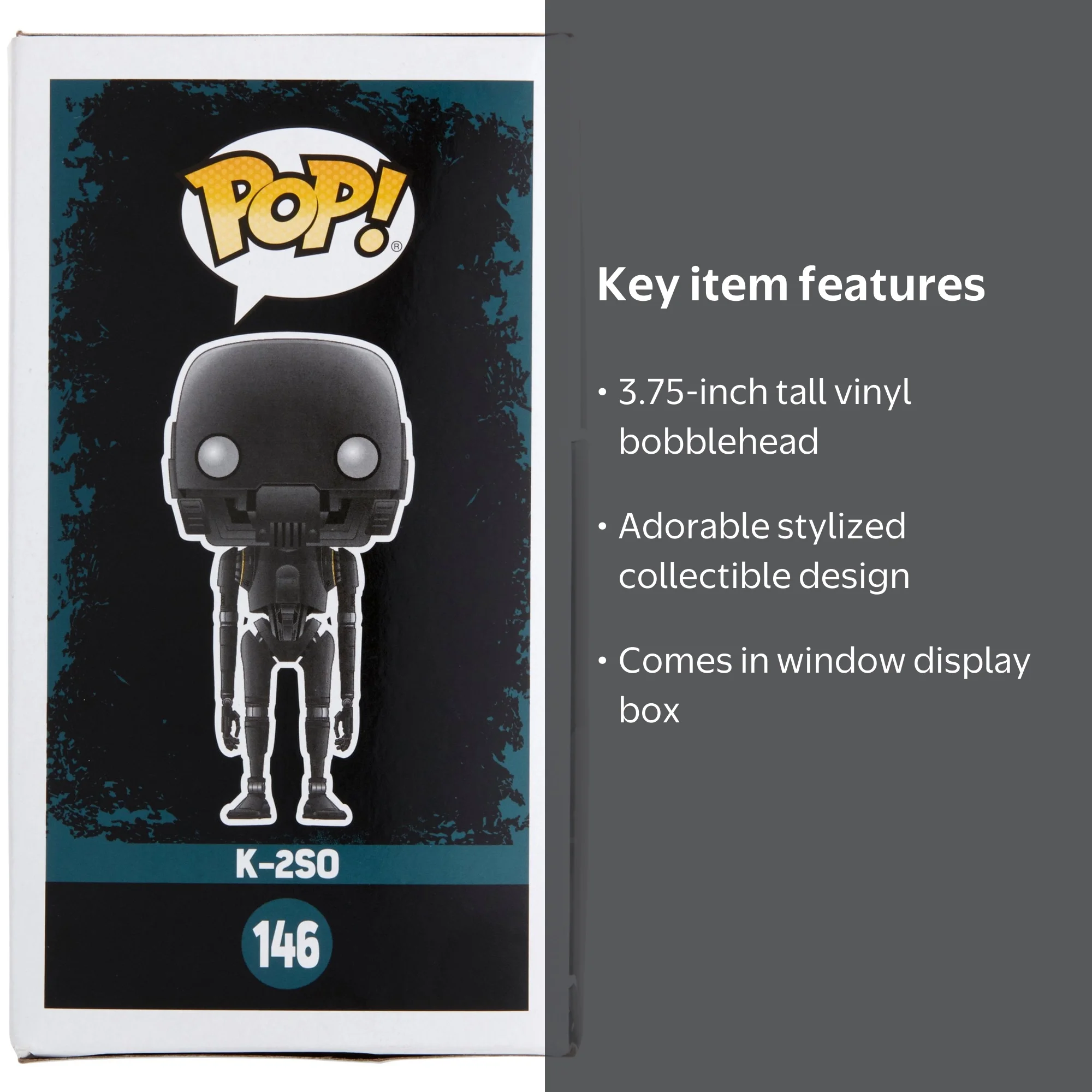 Funko POP! Collectors Star Wars Rogue One: K-2S0 146, Vinyl