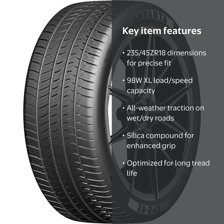 Advanta HPZ-02 Performance 235/45ZR18 98W XL Passenger Tire