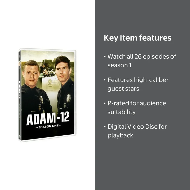 Universal Studios - Adam-12: Season One [DIGITAL VIDEO DISC