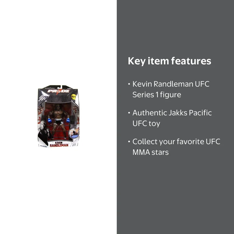 UFC Collection Series 1 Kevin Randleman Action Figure (Pride