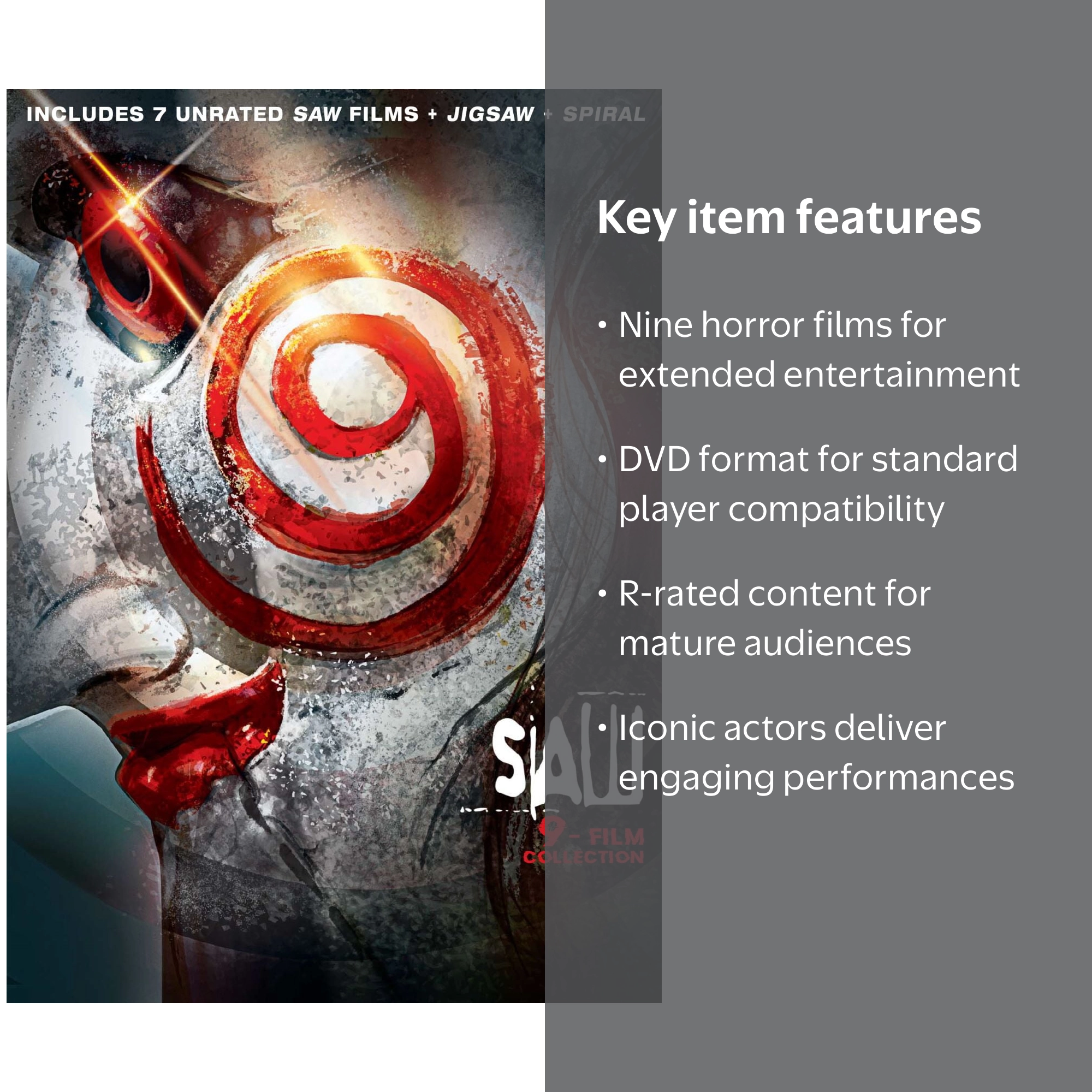 Saw 9-Film Collection DVD - Walmart.com
