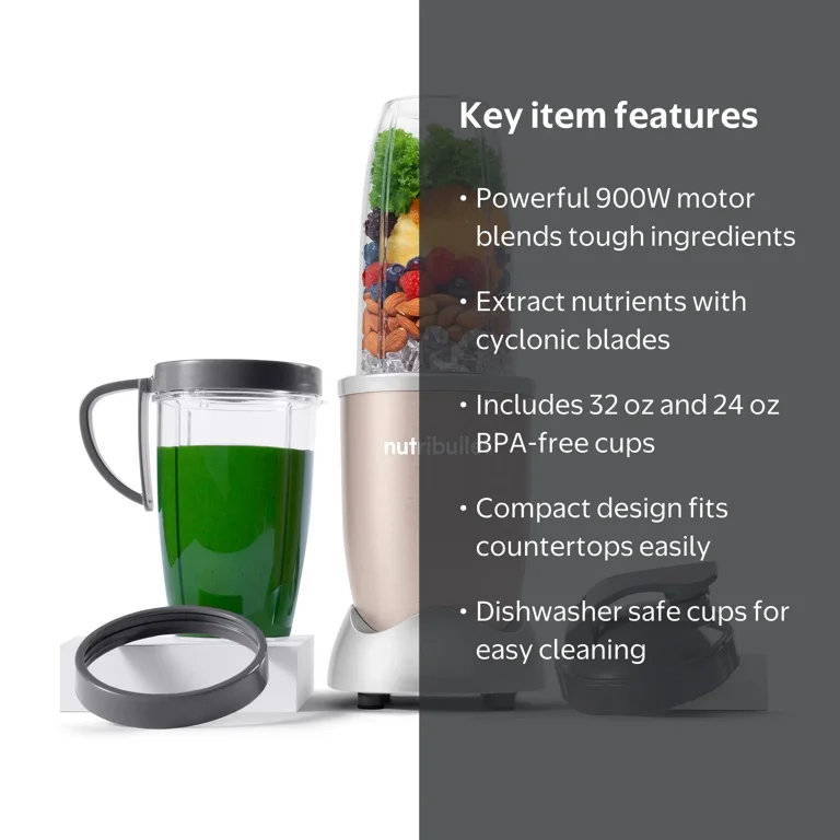 Nutribullet® Pro Compact 900 Watt Blender with 32 oz. Cup