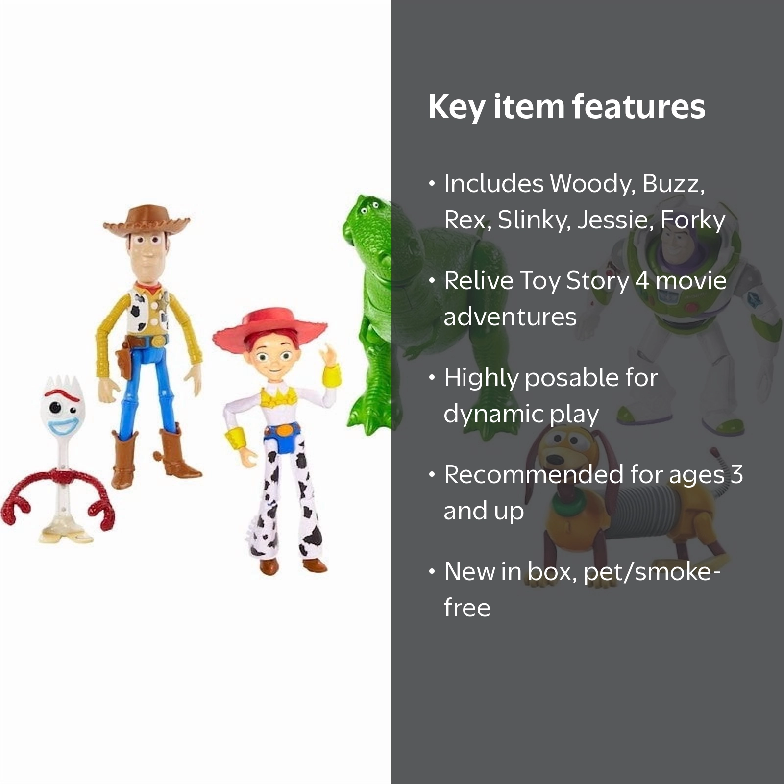 Disney Pixar Toy Story 4 Character Adventure Set - RV Friends 6pk