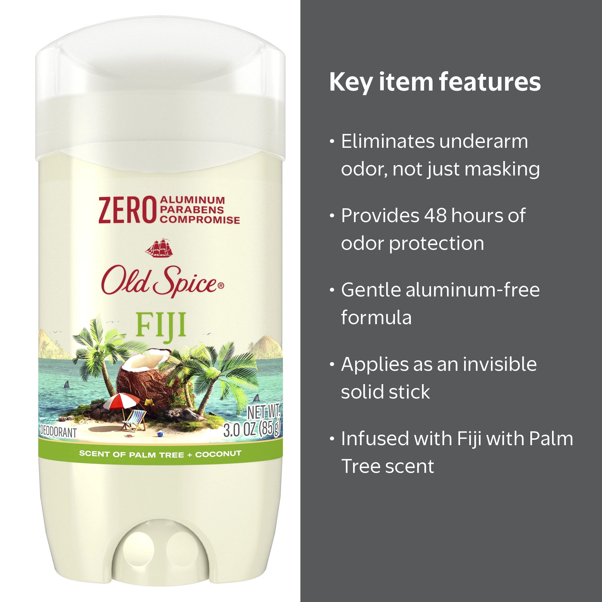 3 pack) Old Spice Deodorant for Men, Aluminum Free, Invisible