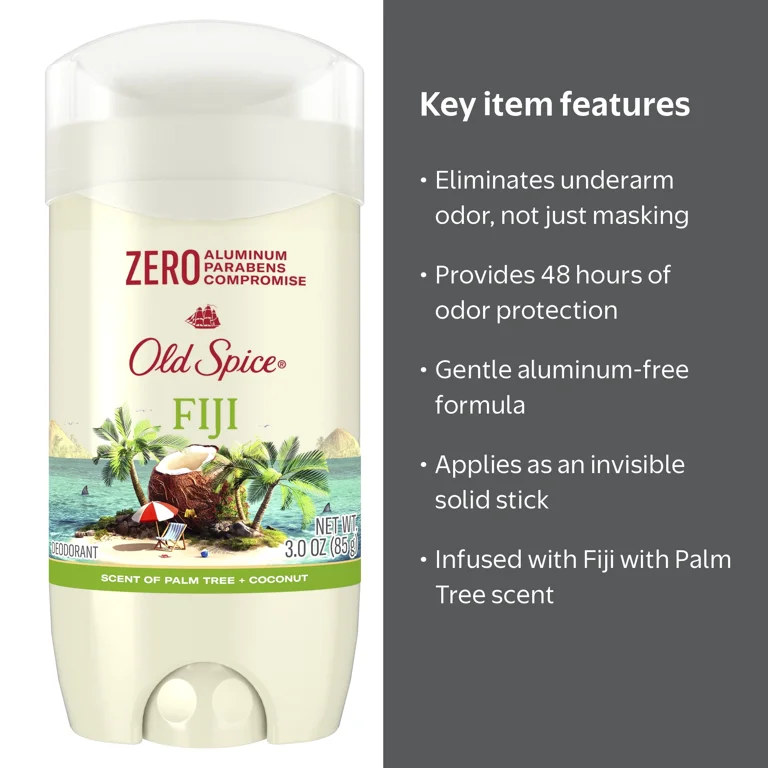 3 pack) Old Spice Deodorant for Men, Aluminum Free, Invisible