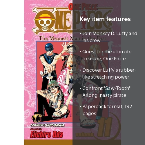 One Piece, Vol. 11: The Meanest Man in the East, Book 11