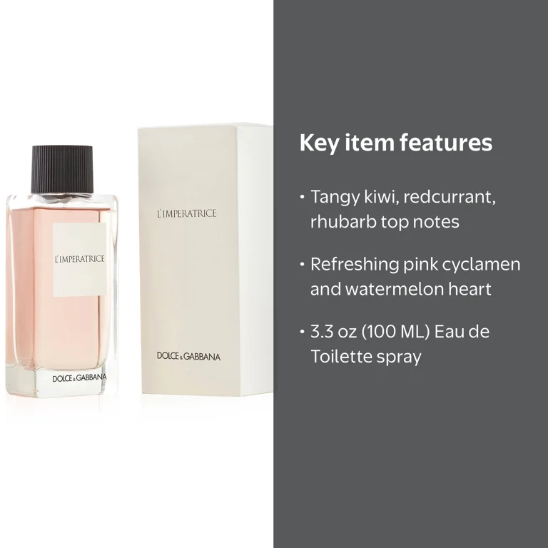 Dolce & Gabbana Ladies L'Imperatrice EDT, 3.4 oz Spray, Watermelon
