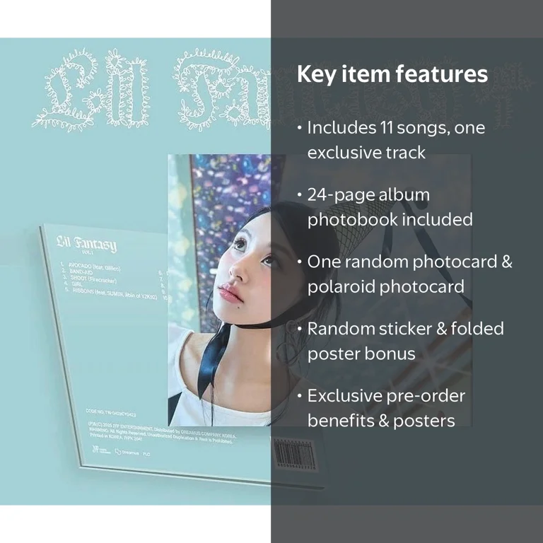 CHAEYOUNG (TWICE) - [LIL FANTASY VOL.1] 1st Album DIGIPACK SPARKLE