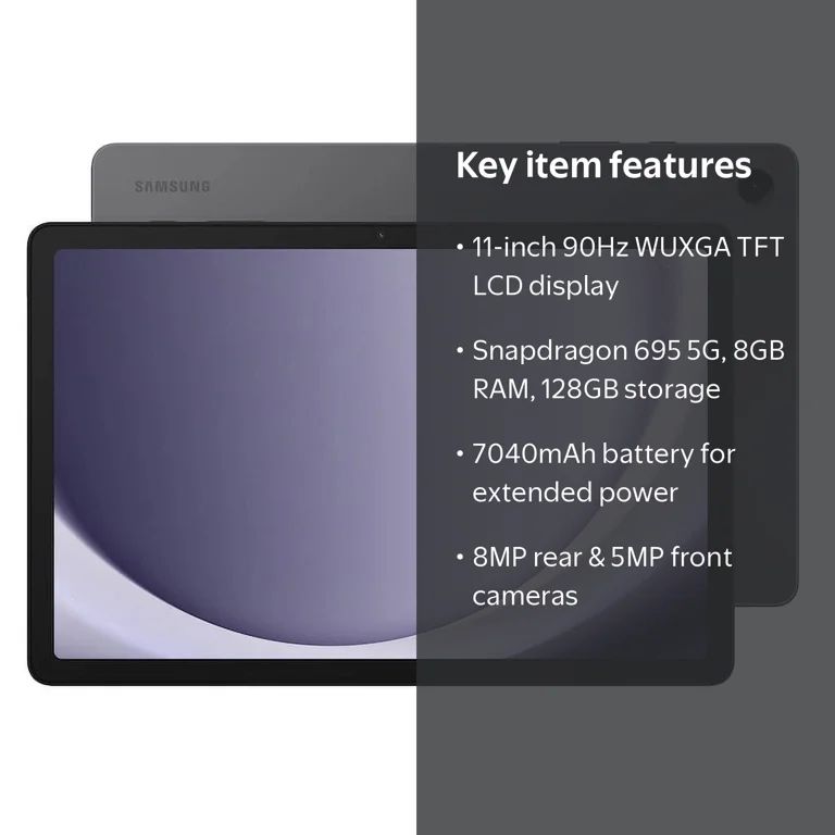 SAMSUNG Galaxy Tab A9+ Plus (128GB, 8GB) 11.0
