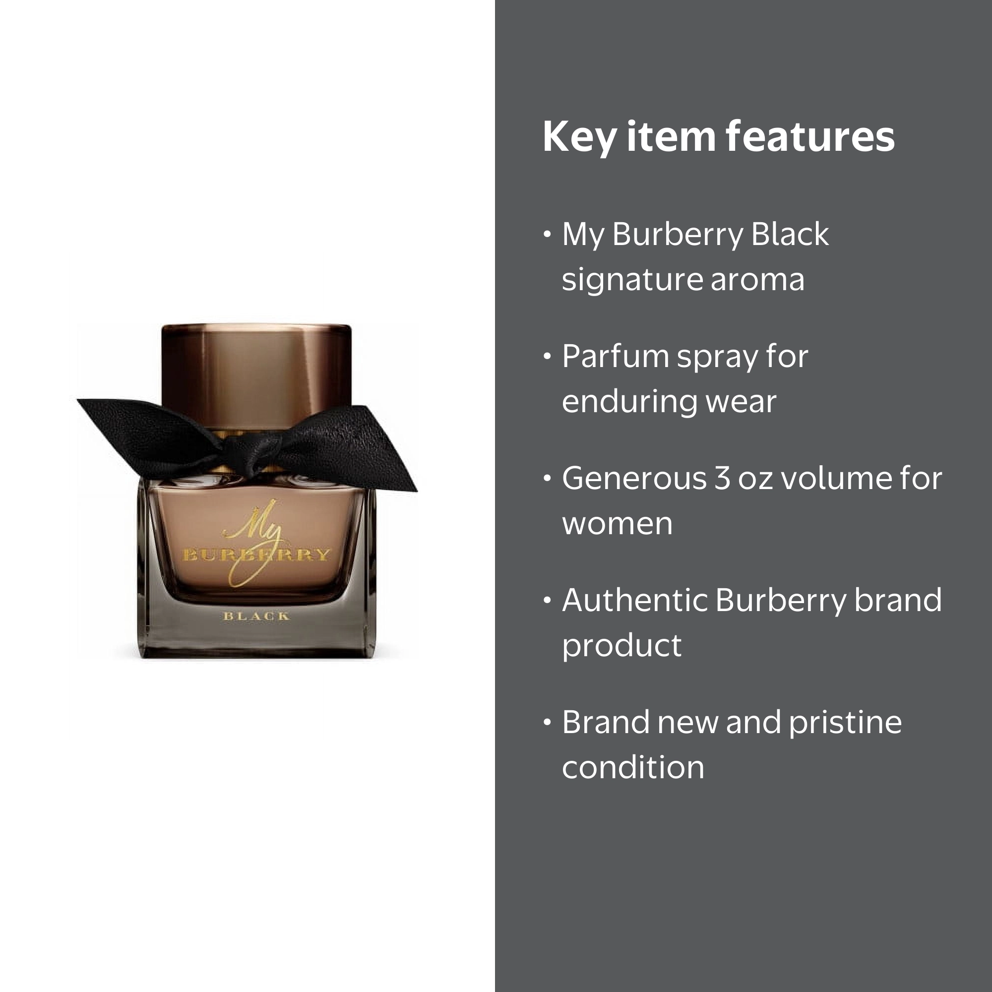 Burberry My Burberry Black Perfume for Women - Walmart.com