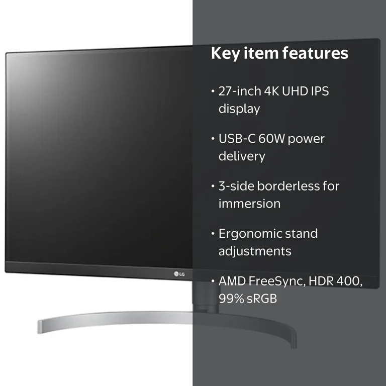 LG Gaming UltraFine 27UN850-W 27