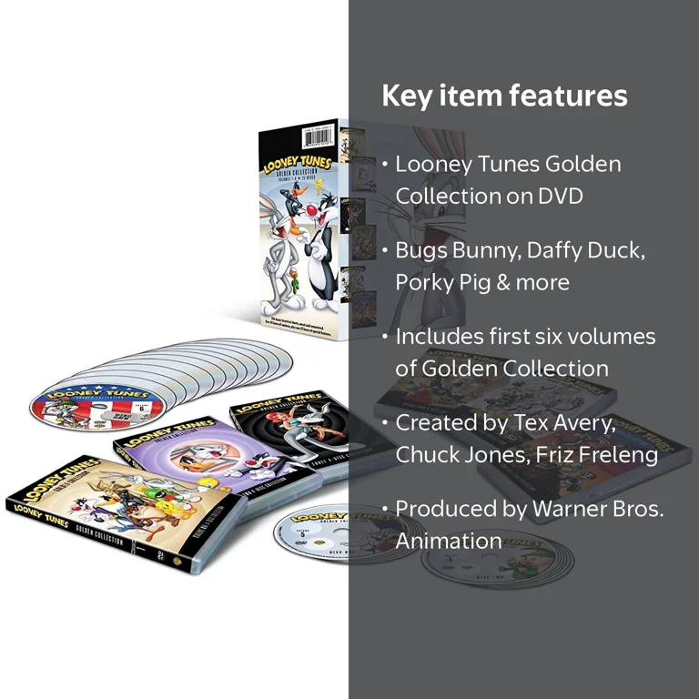 Looney Tunes Golden Collection: Complete Cartoon Show Set, Seasons
