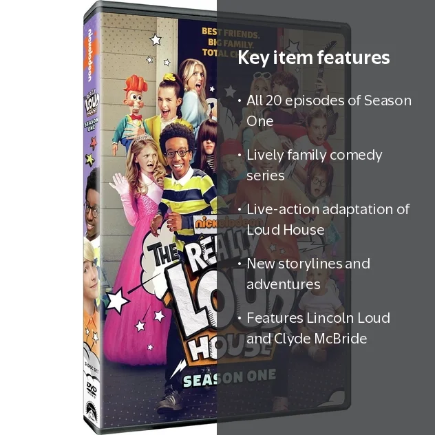 Viacom The Really Loud House (DVD) (Season One) - Walmart.com