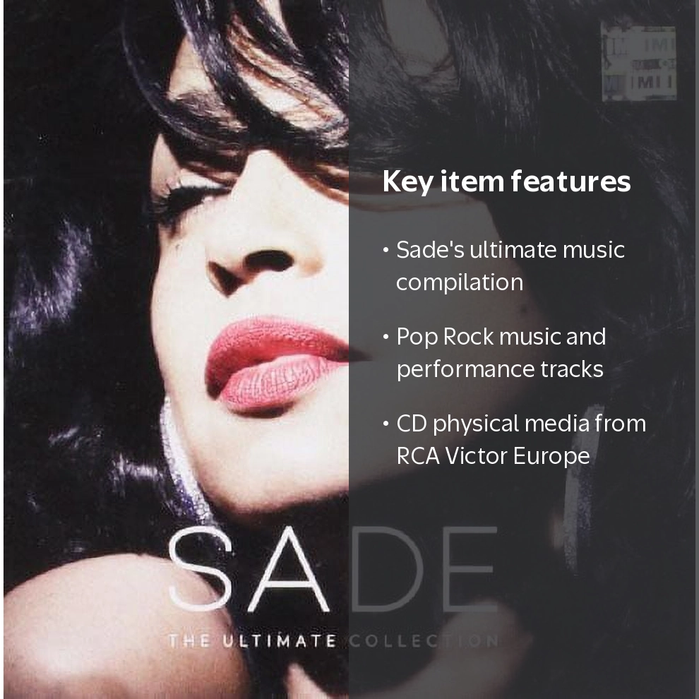 Sade - Ultimate Collection - Music & Performance - CD - Walmart.com