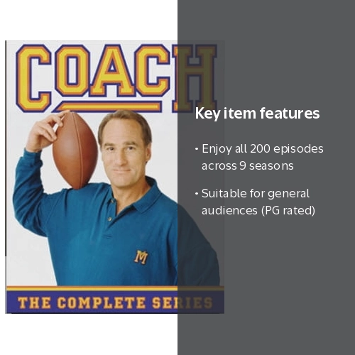Mill Creek - Coach: Complete DVD Series Season Box Set, Comedy