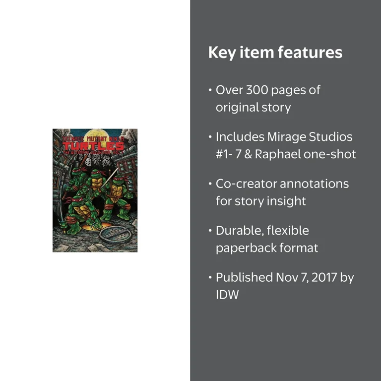 Kevin Eastman, Book, TMNT Ultimate Collection Vol. 1, 320 pages