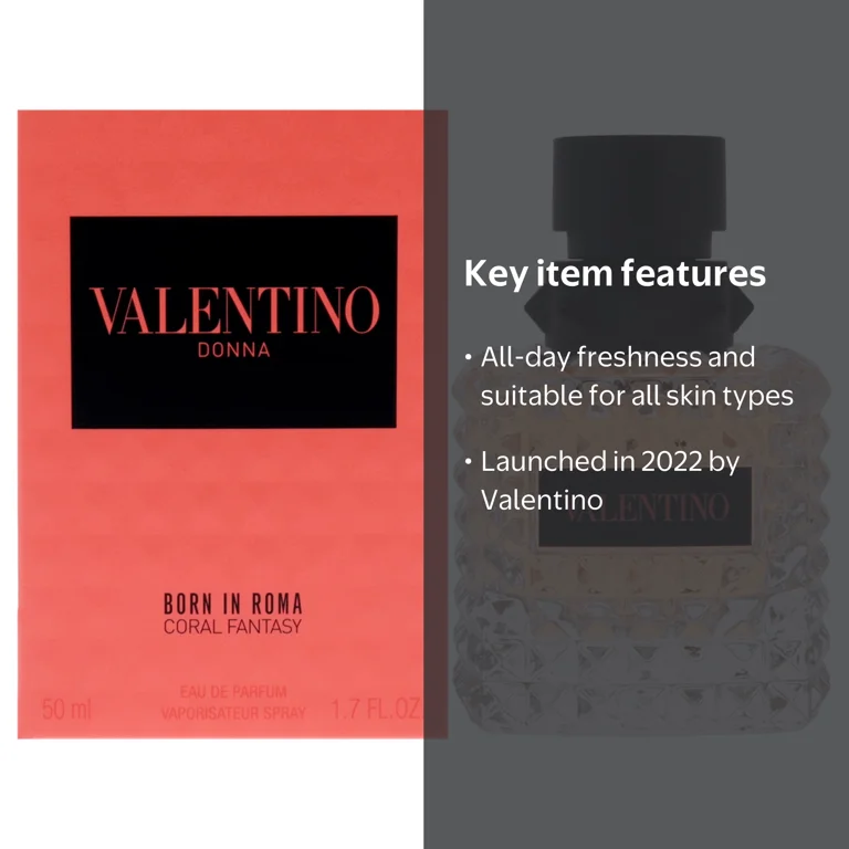 Valentino, Donna Born In Roma Coral Fantasy, 1.7 oz EDP spray